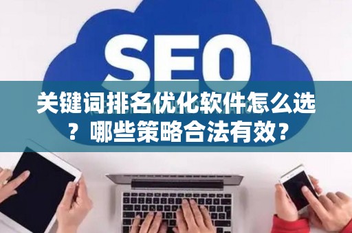 关键词排名优化软件怎么选？哪些策略合法有效？
