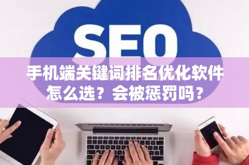 手机端关键词排名优化软件怎么选？会被惩罚吗？